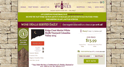 Desktop Screenshot of lastcallwines.com